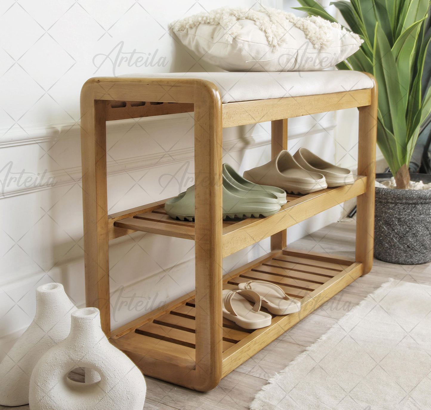 Shoe Storage Bench