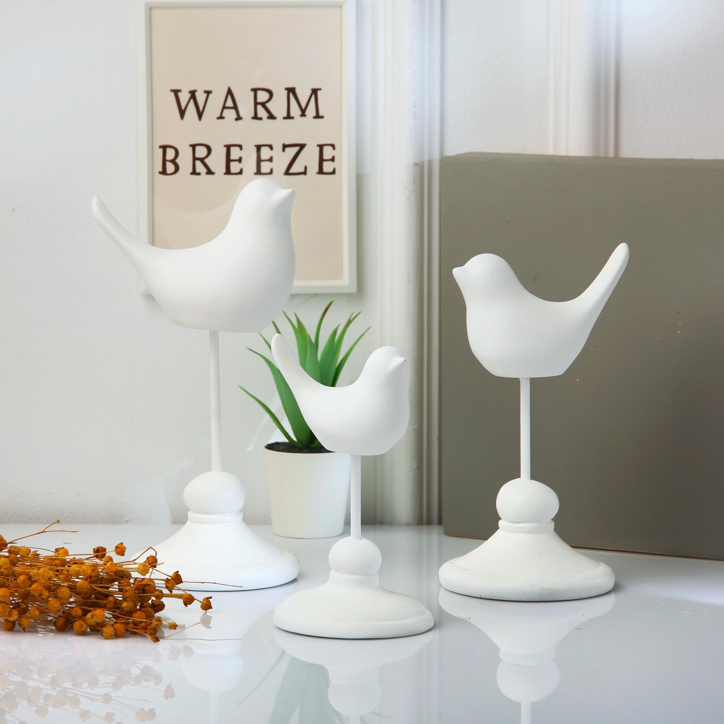 Three birds set