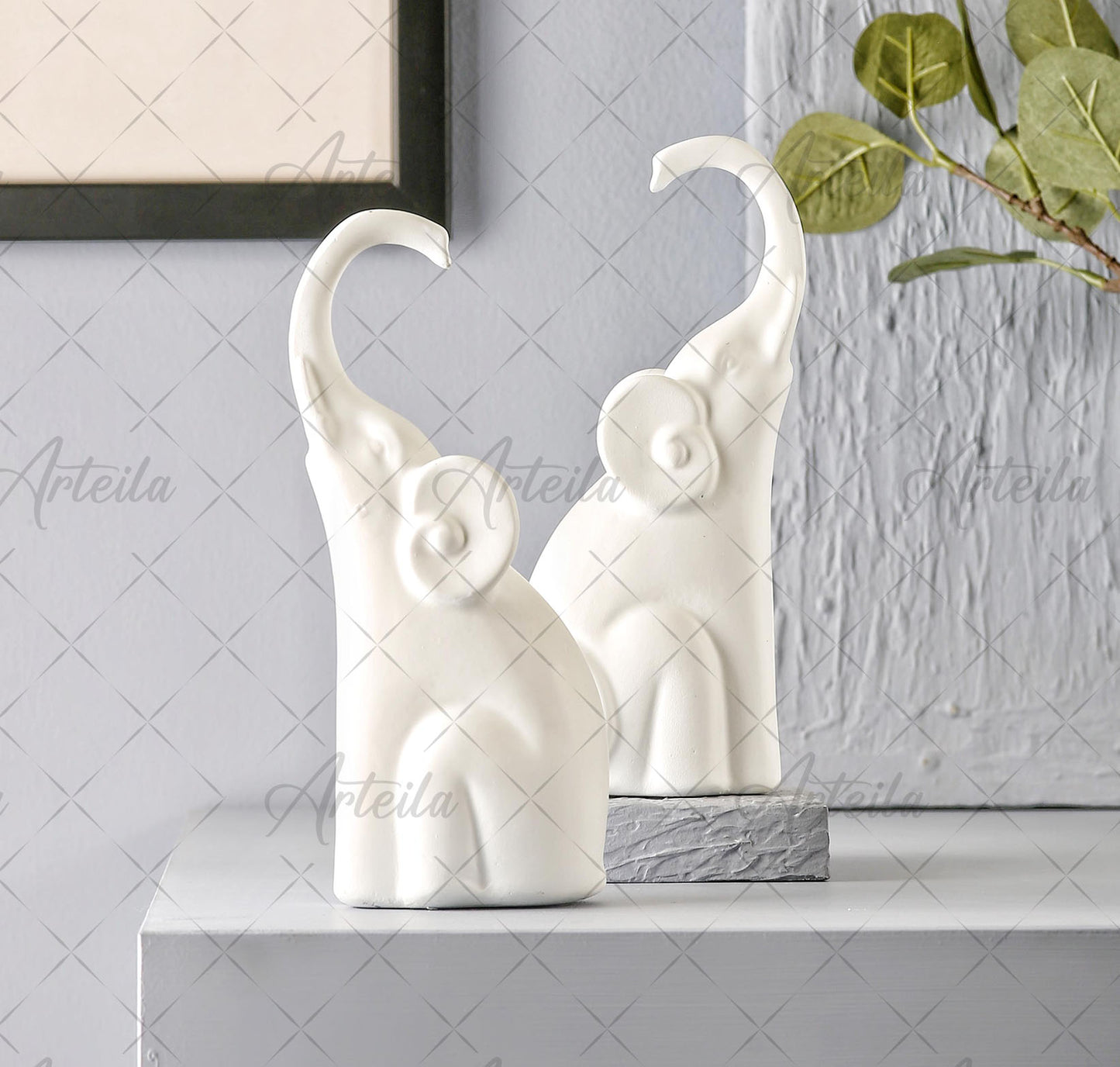 Two piece elephant set