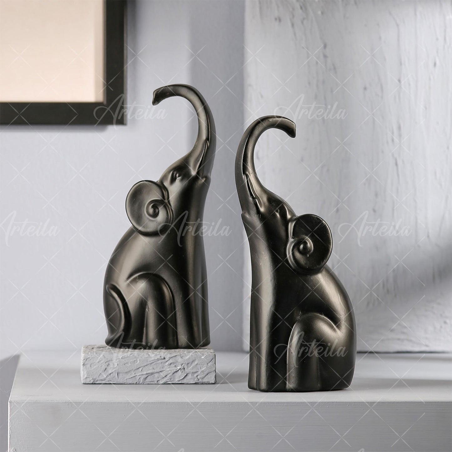 Two piece elephant set