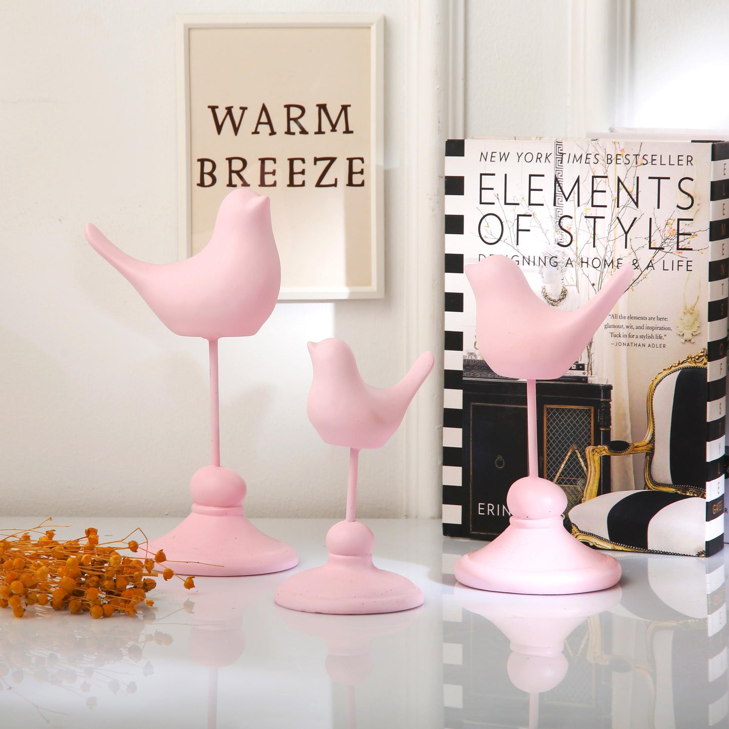 Three birds set