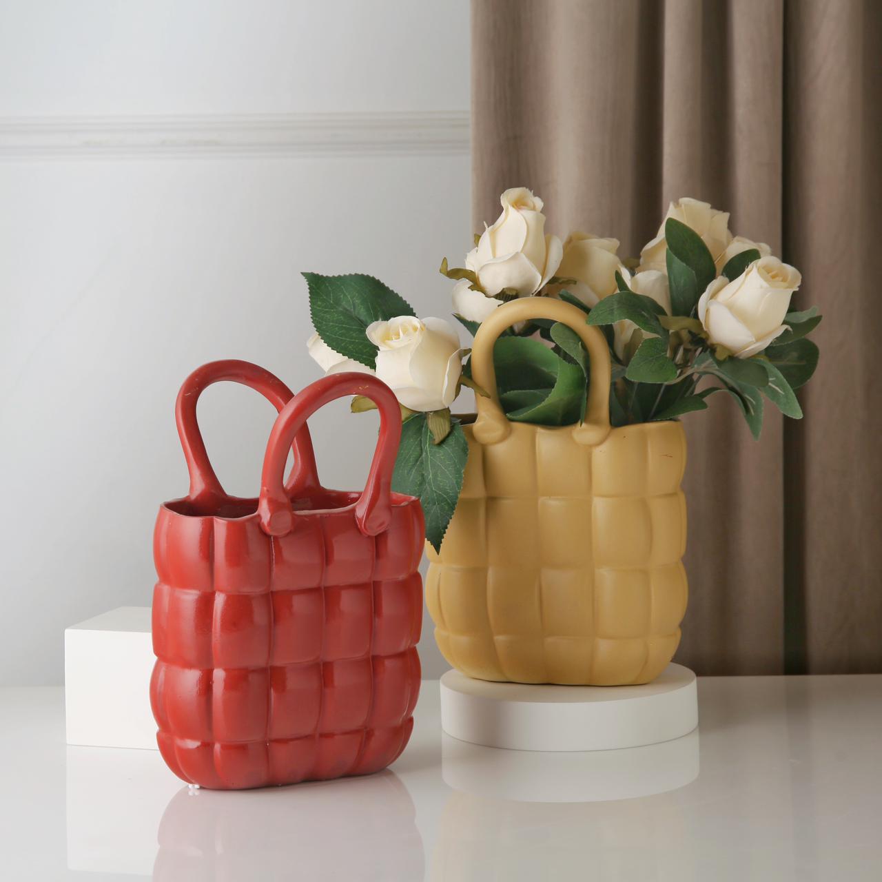 bag shape Vase
