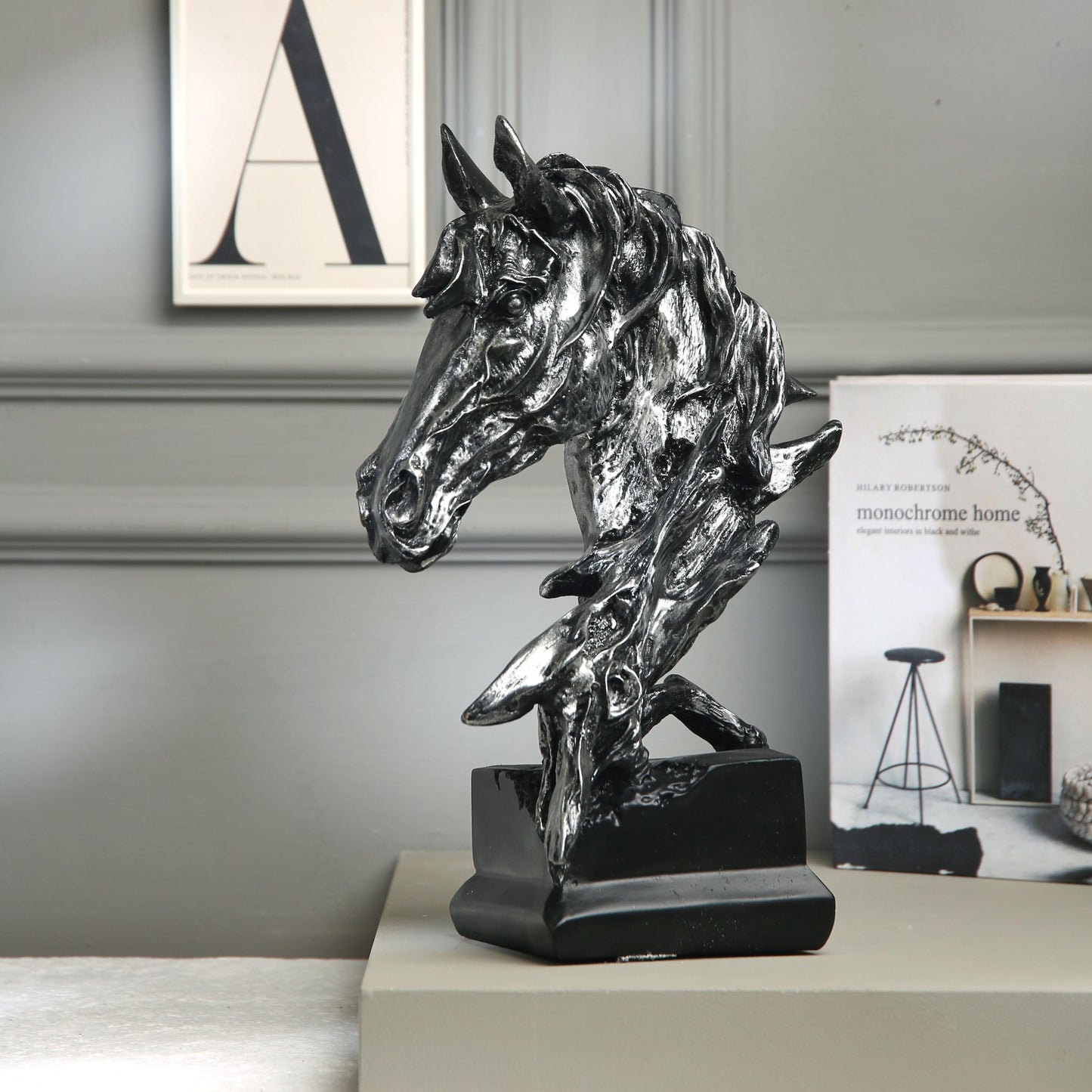 Horse sculpture