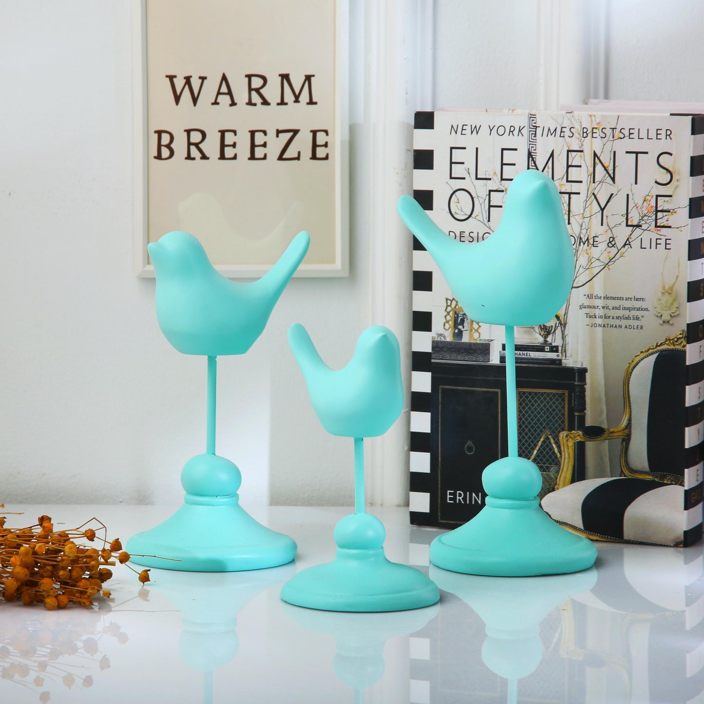 Three birds set