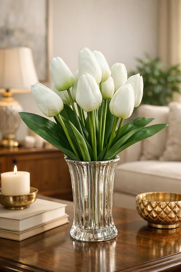 Premium Artificial Tulips Bouquet