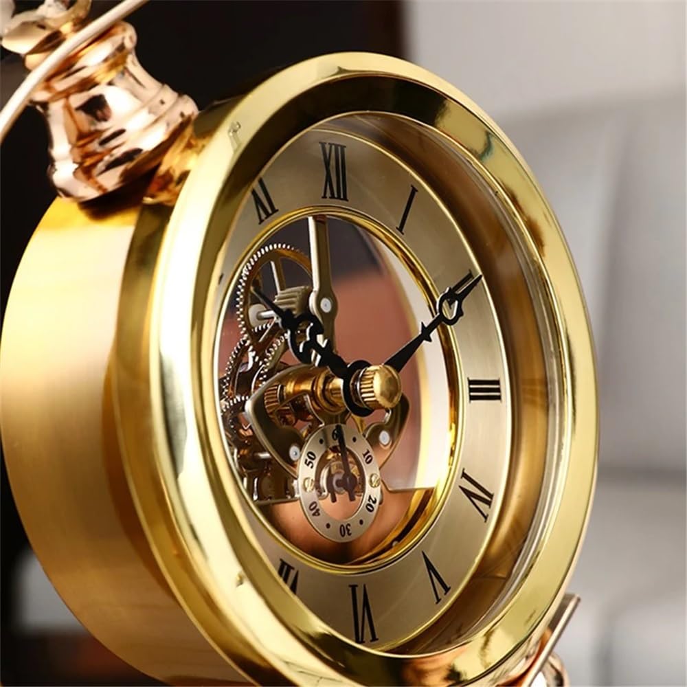 Vintage Globe Tripod Clock