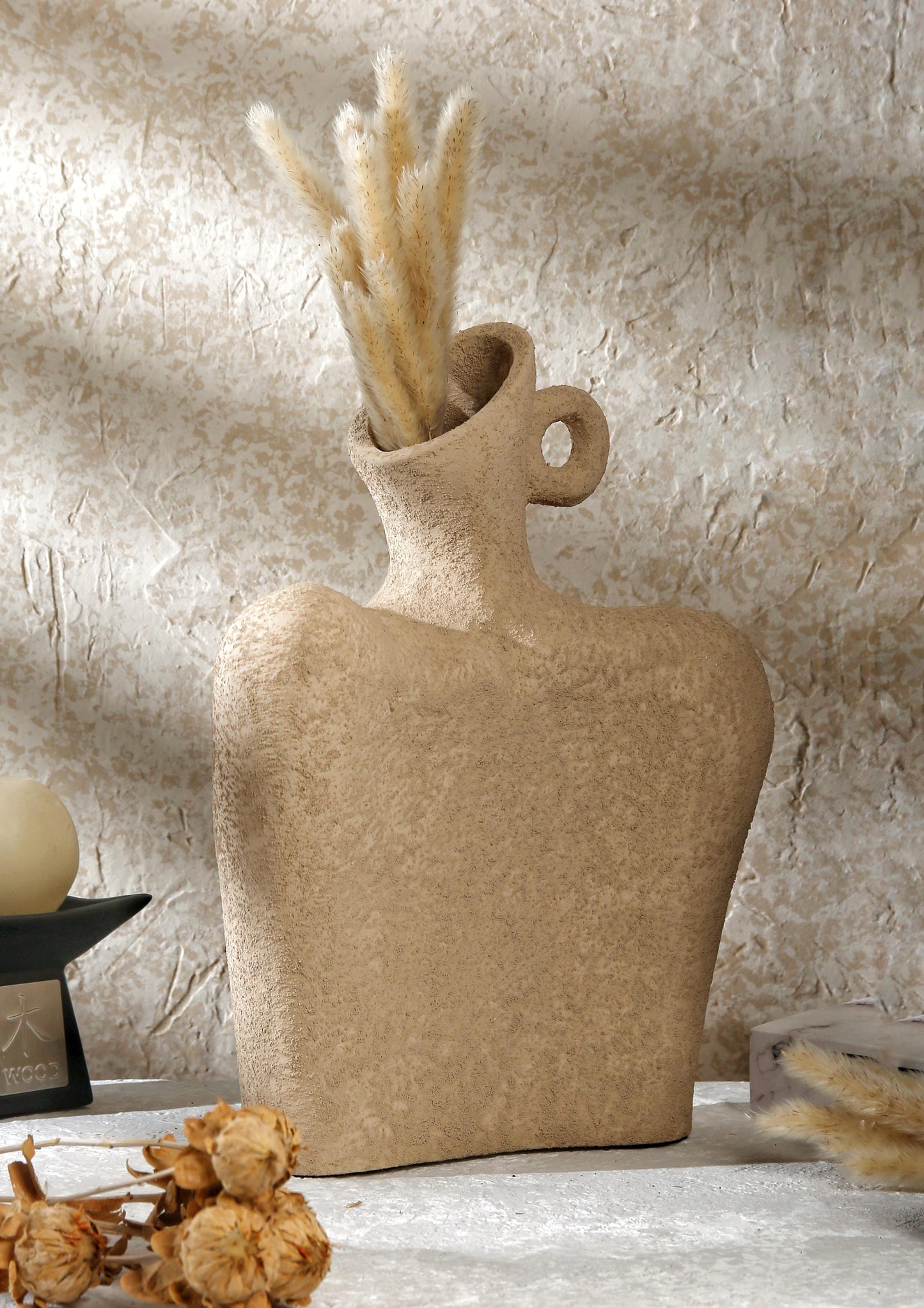 half body vase
