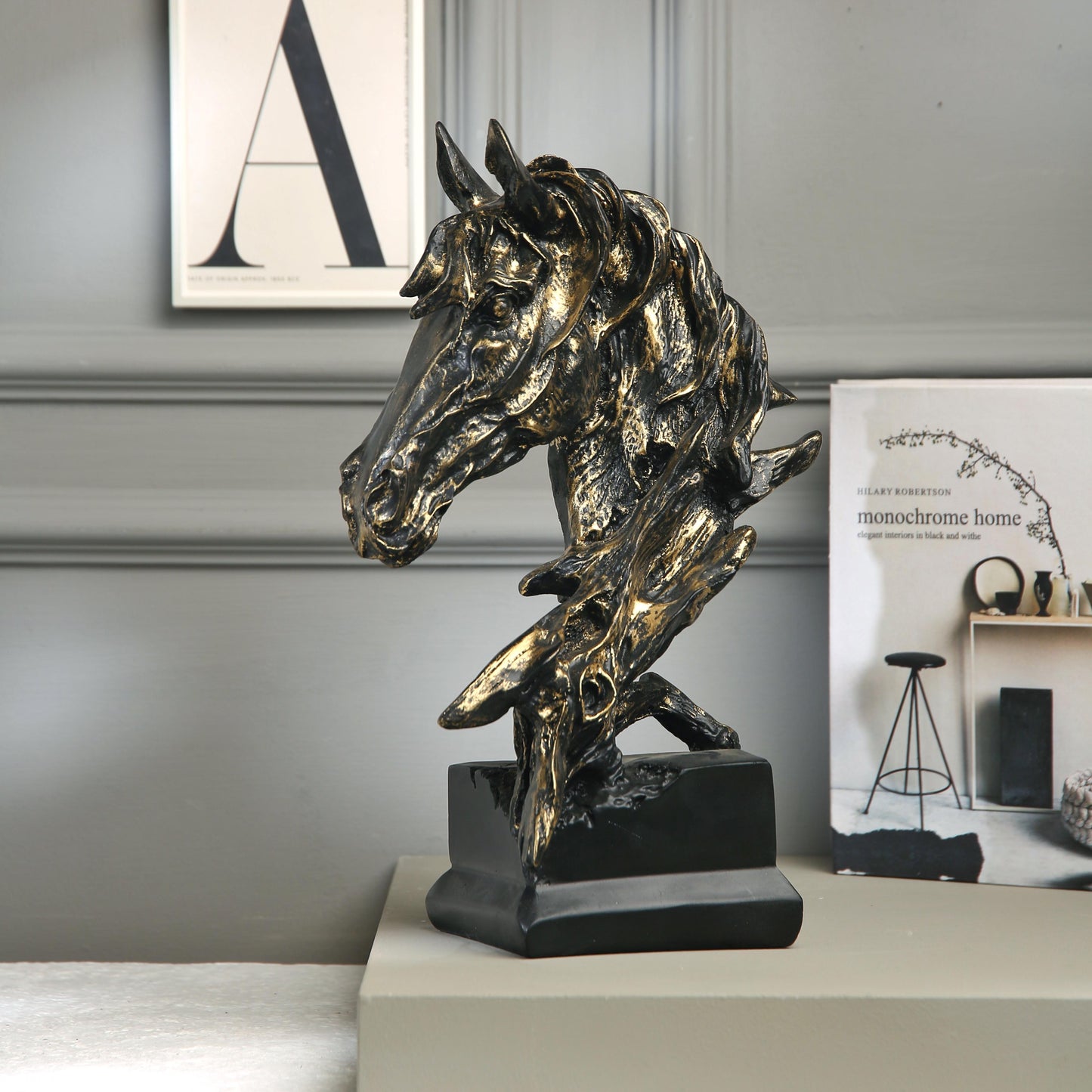 Horse sculpture