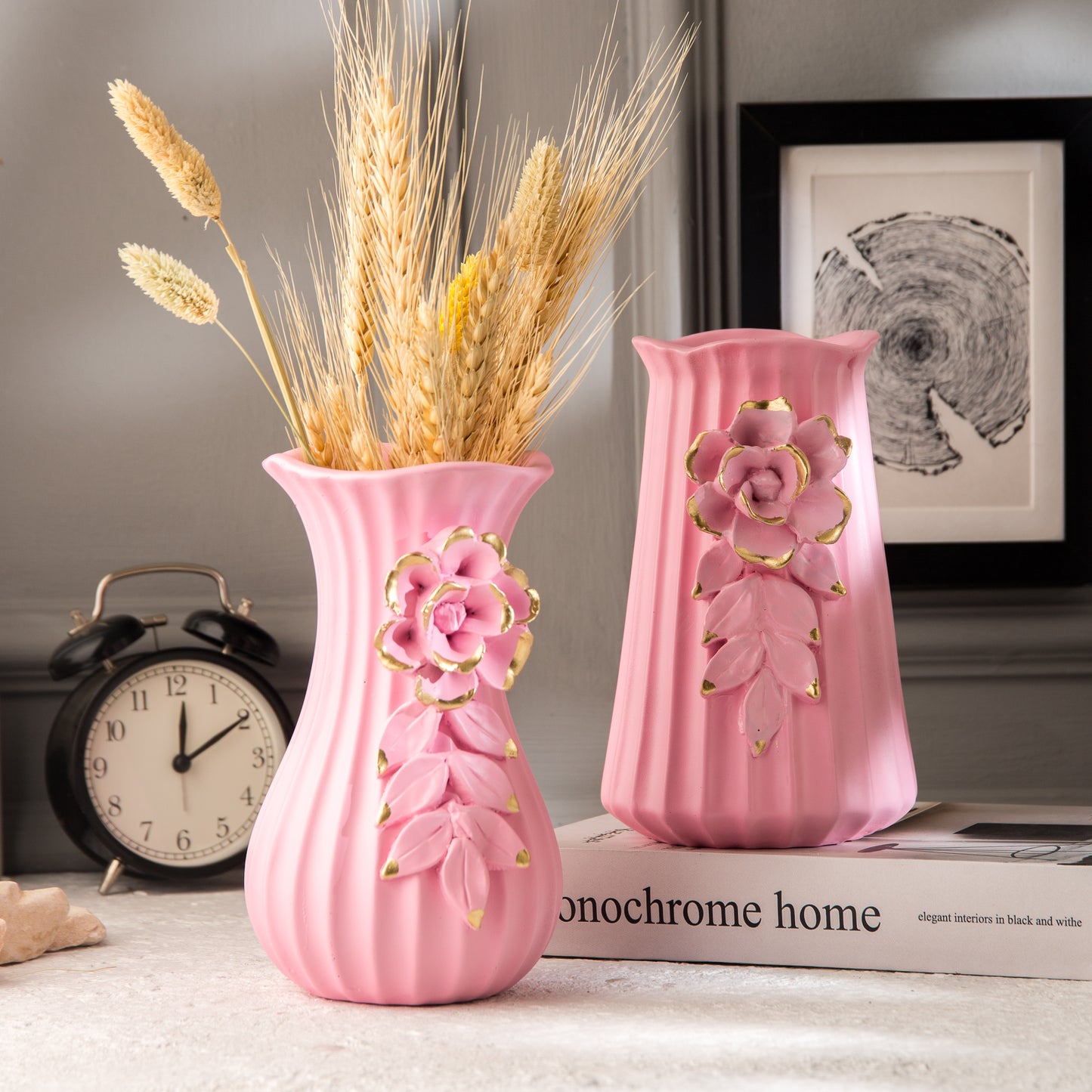 Flowery vase