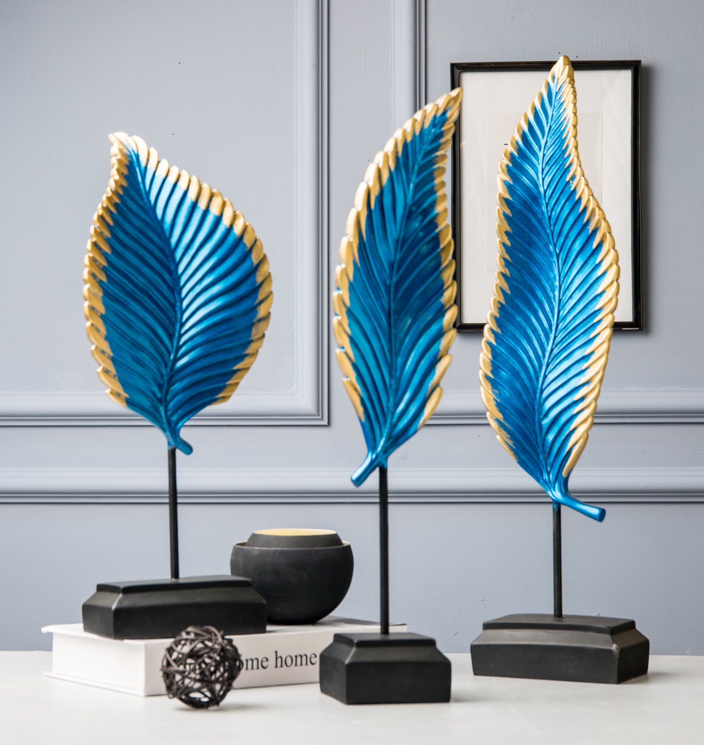 3 piece feather set