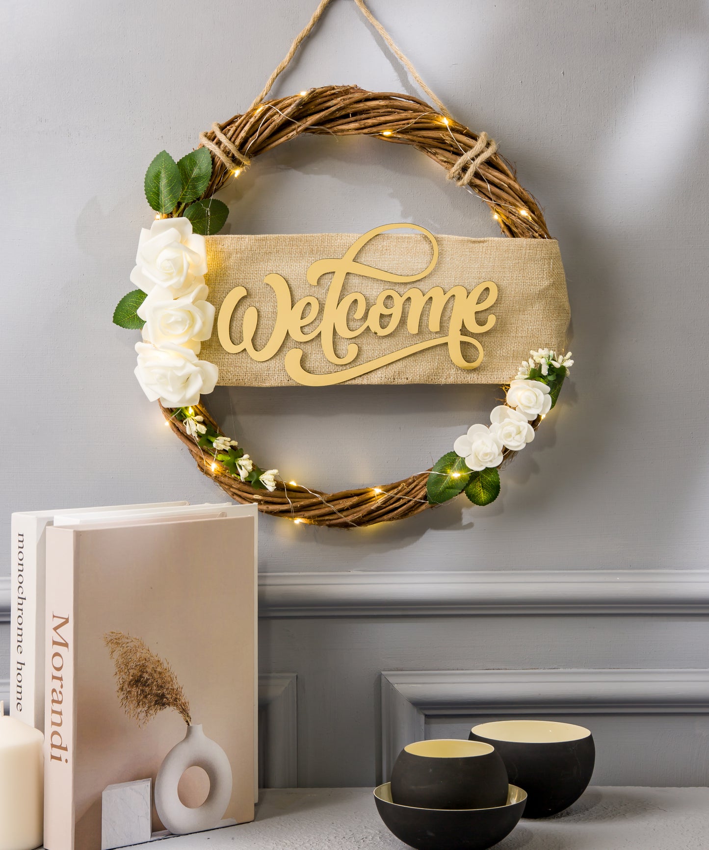 welcome sign