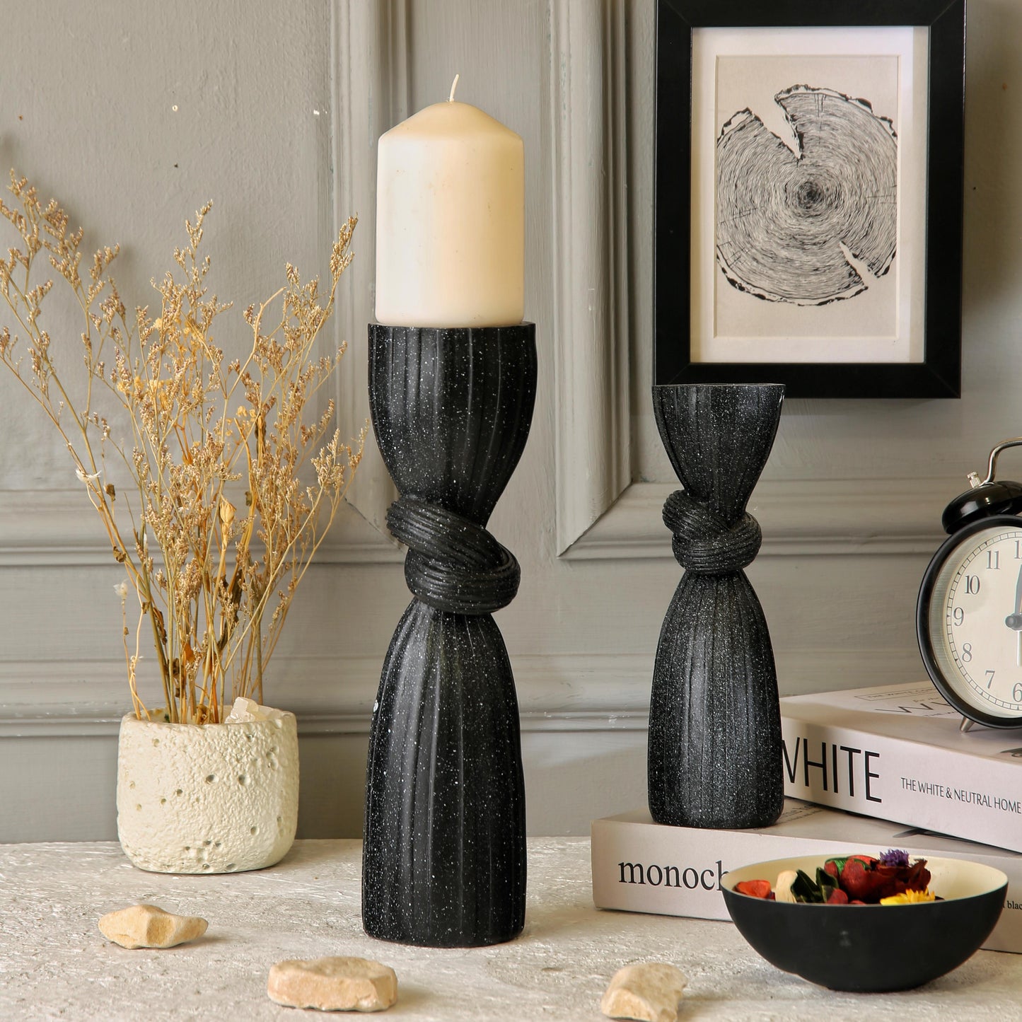 tie Candle holder