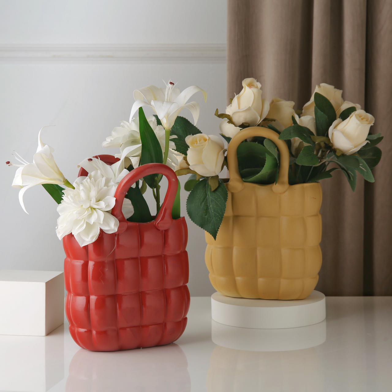 bag shape Vase
