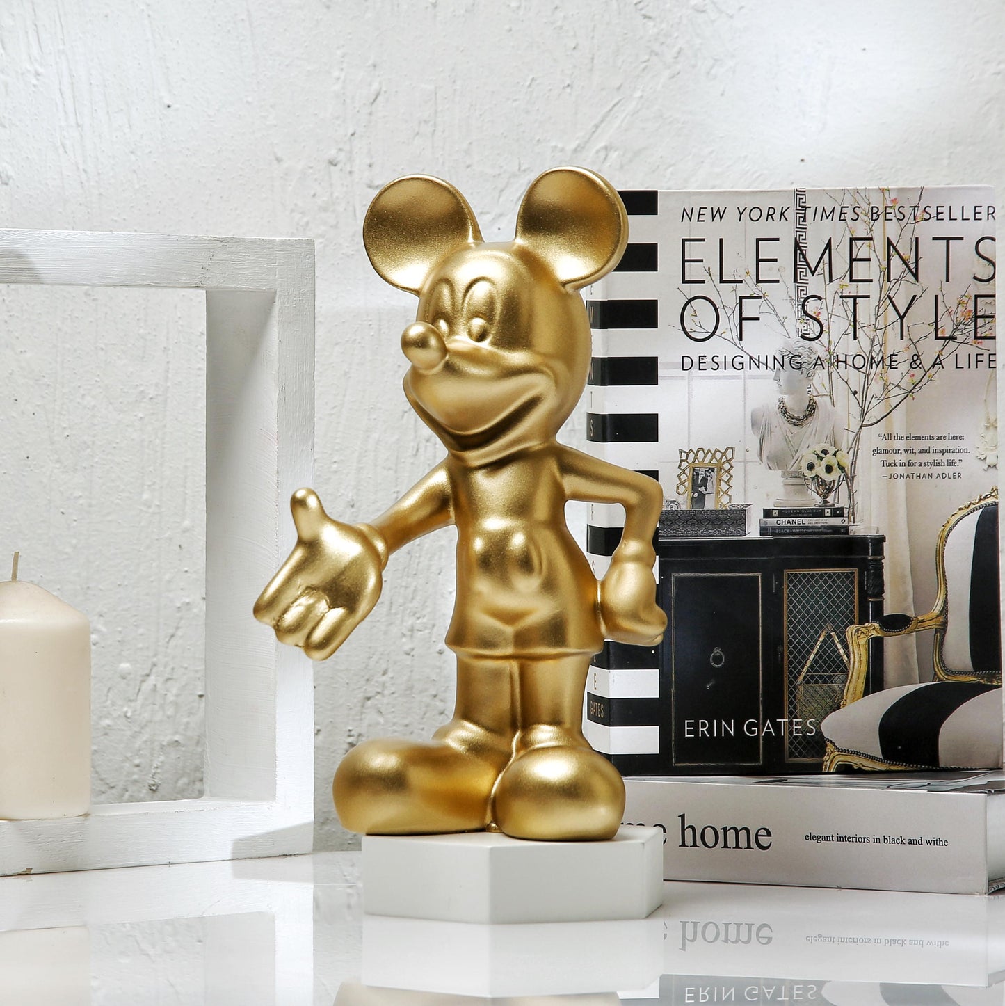 mickey and minnie gold