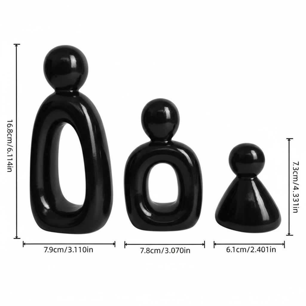 Three Family Sculpture