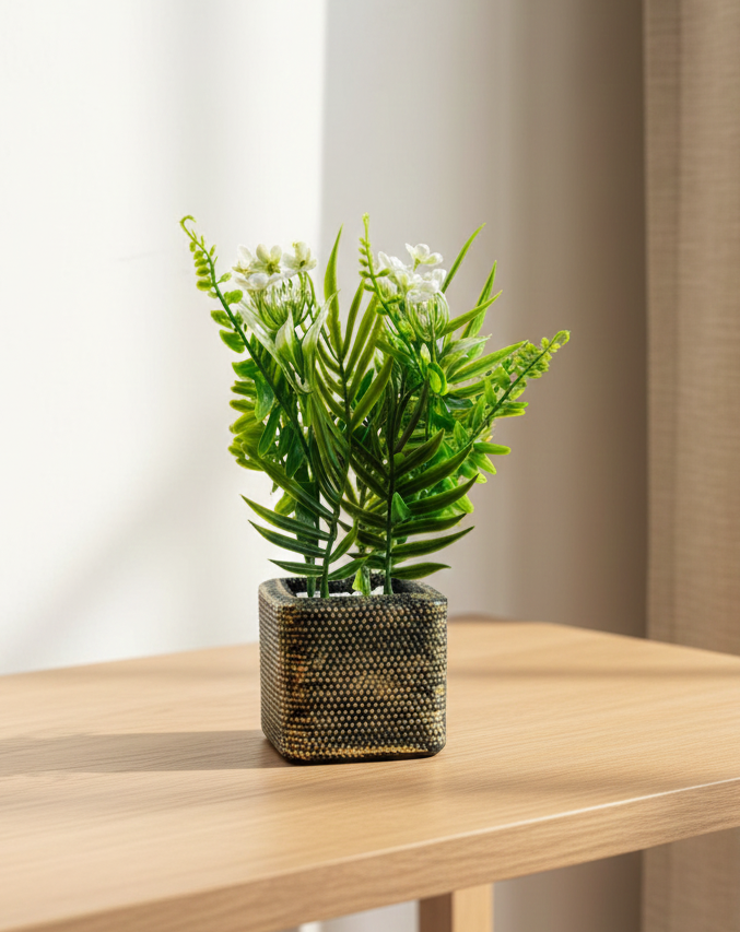simple flower pot