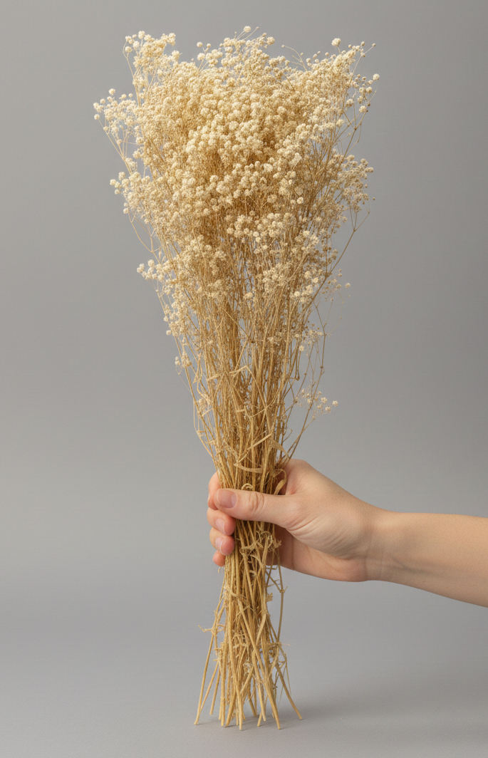 Dried Gypsophila Bundle