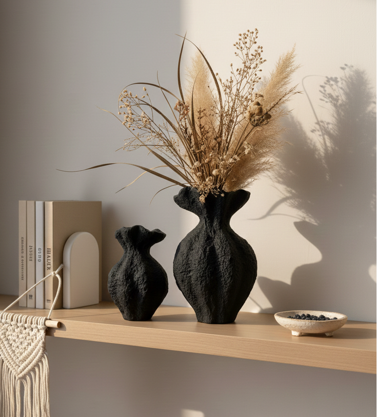 Coral vase set