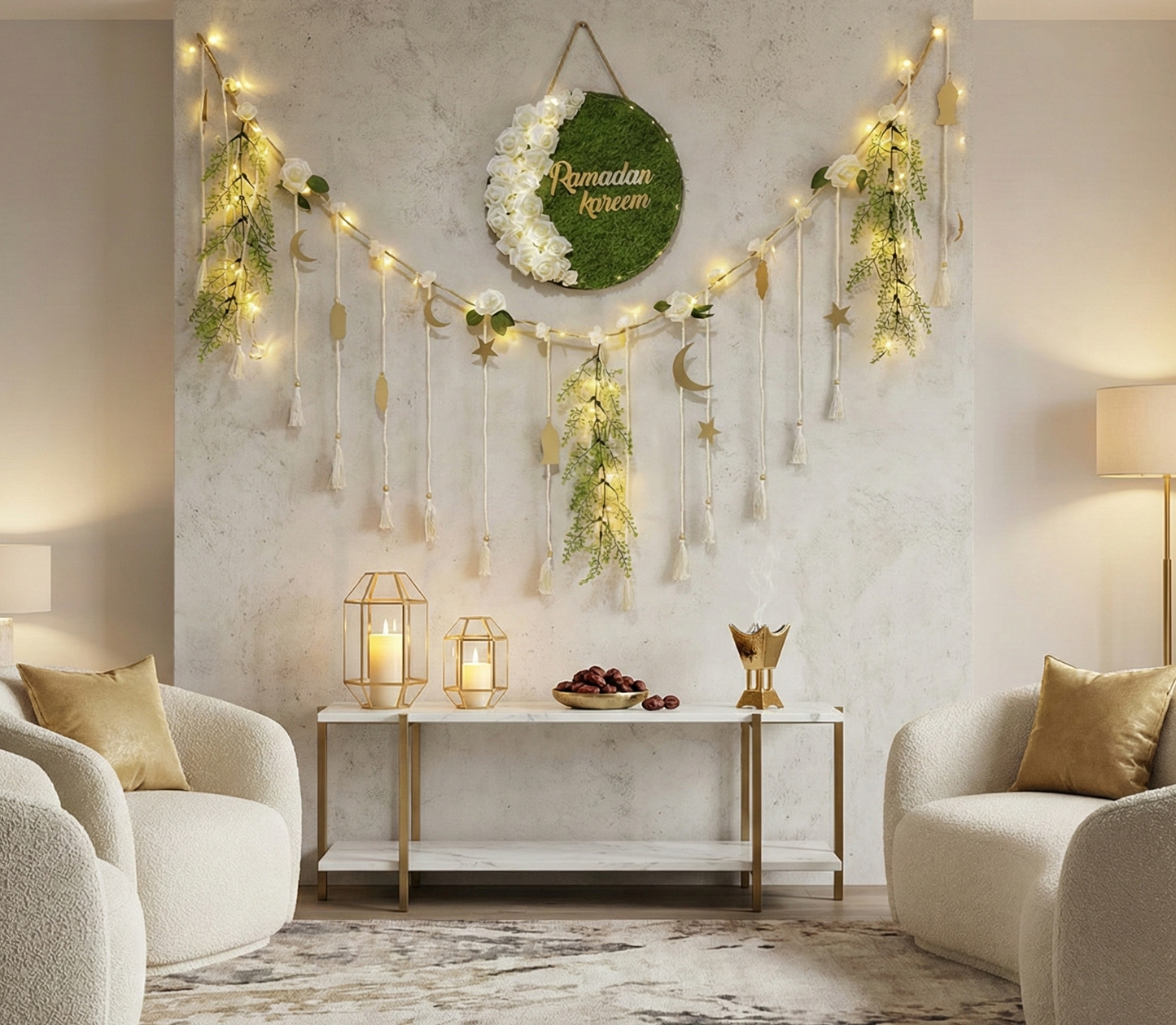 light string of Ramadan decoration ( green)