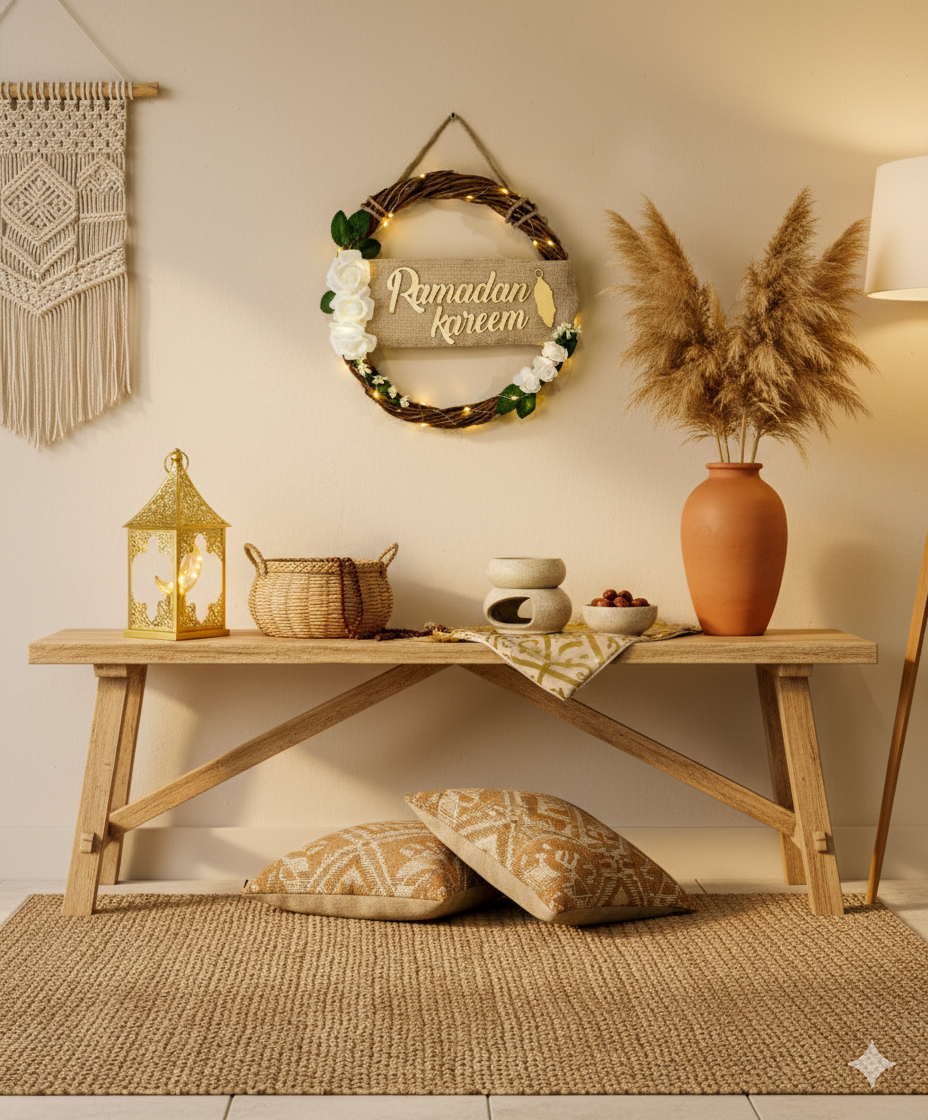 light Wreath for Ramadan (white)