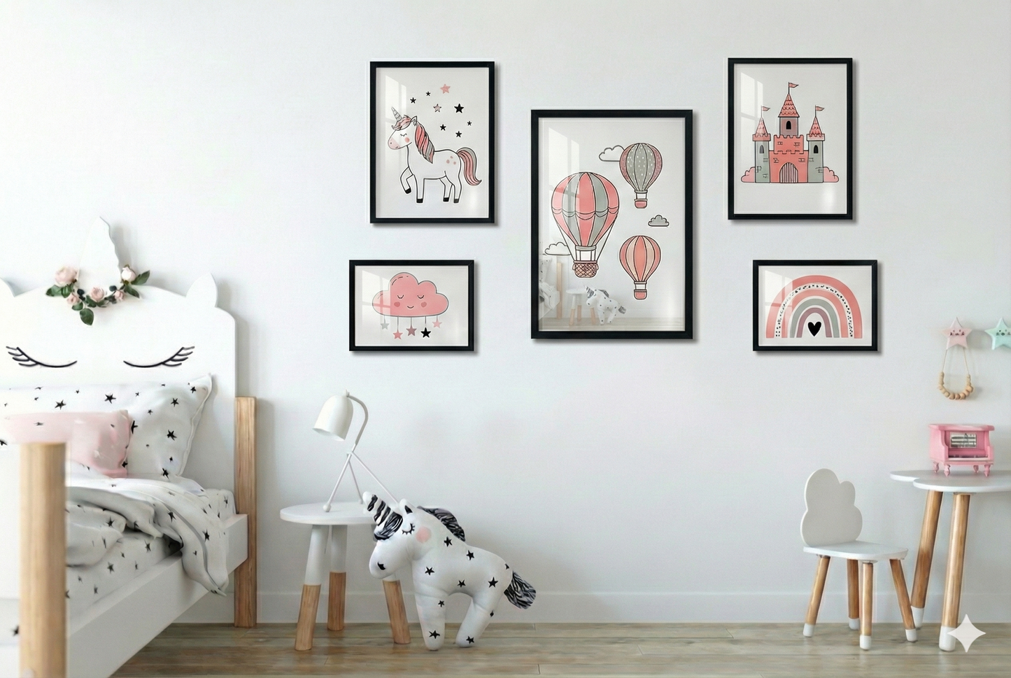 kids set with Frame & Glass Cover