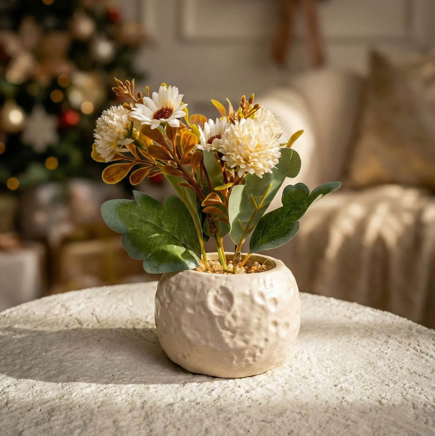 moon stone Flower Pot