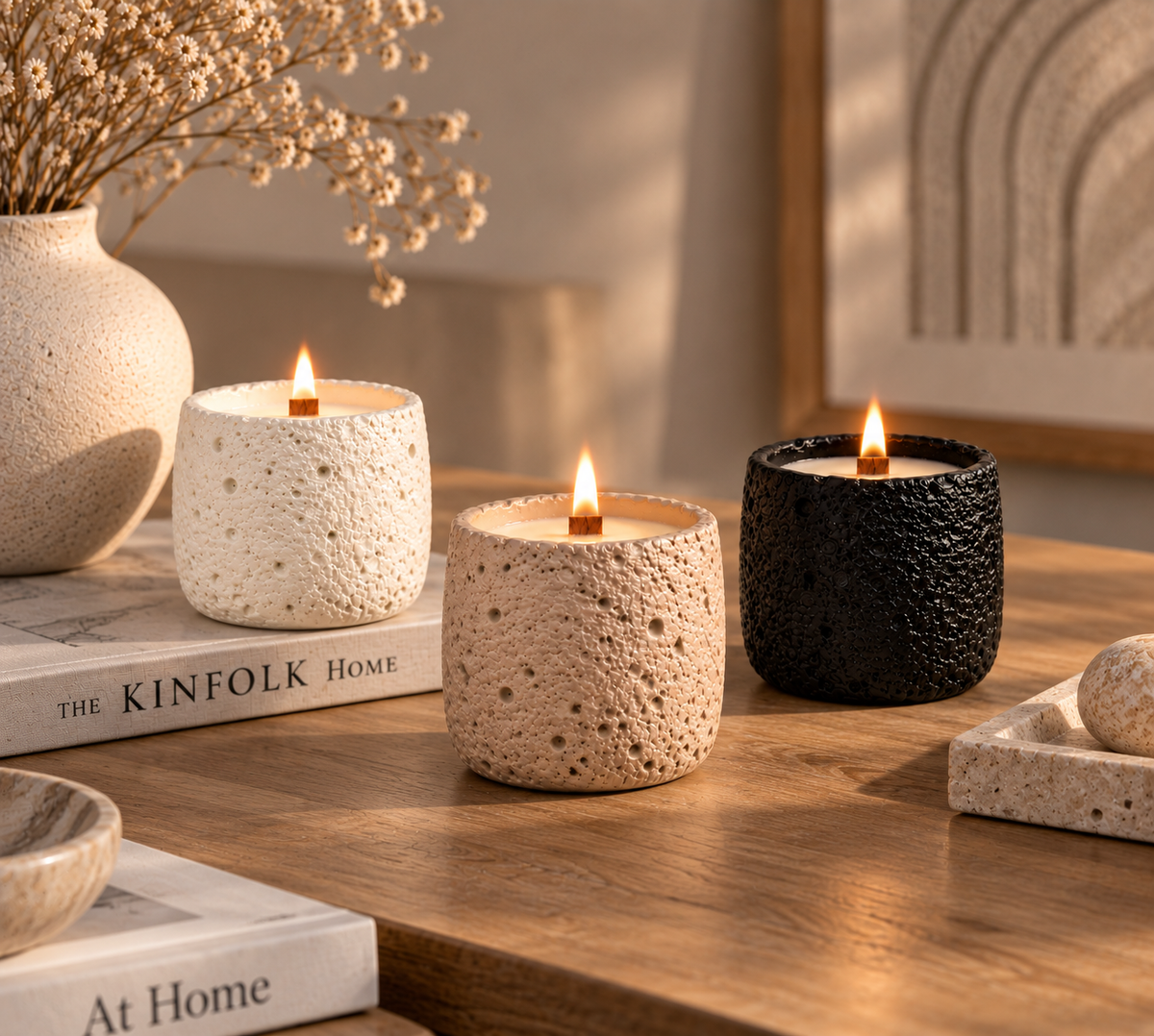 Aroma Essence Candle – Natural Wax