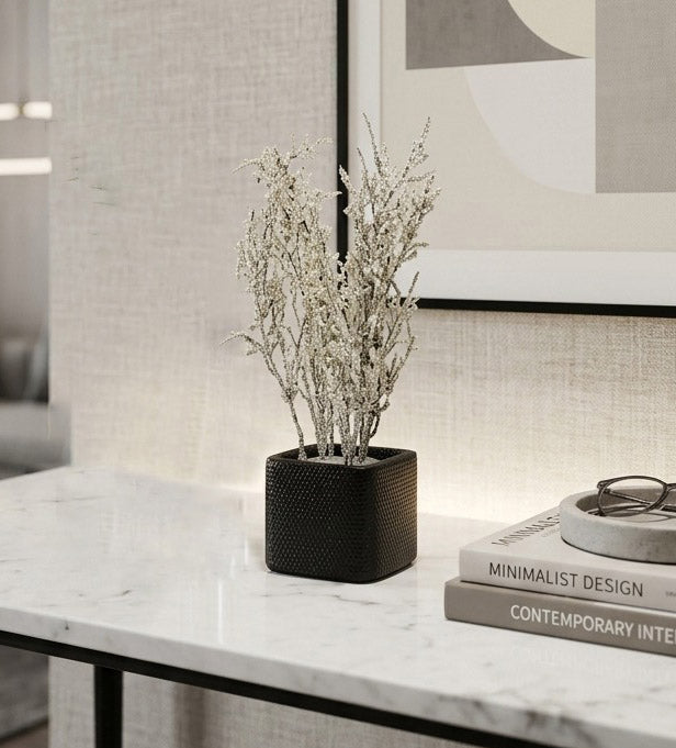 pattern flower pot