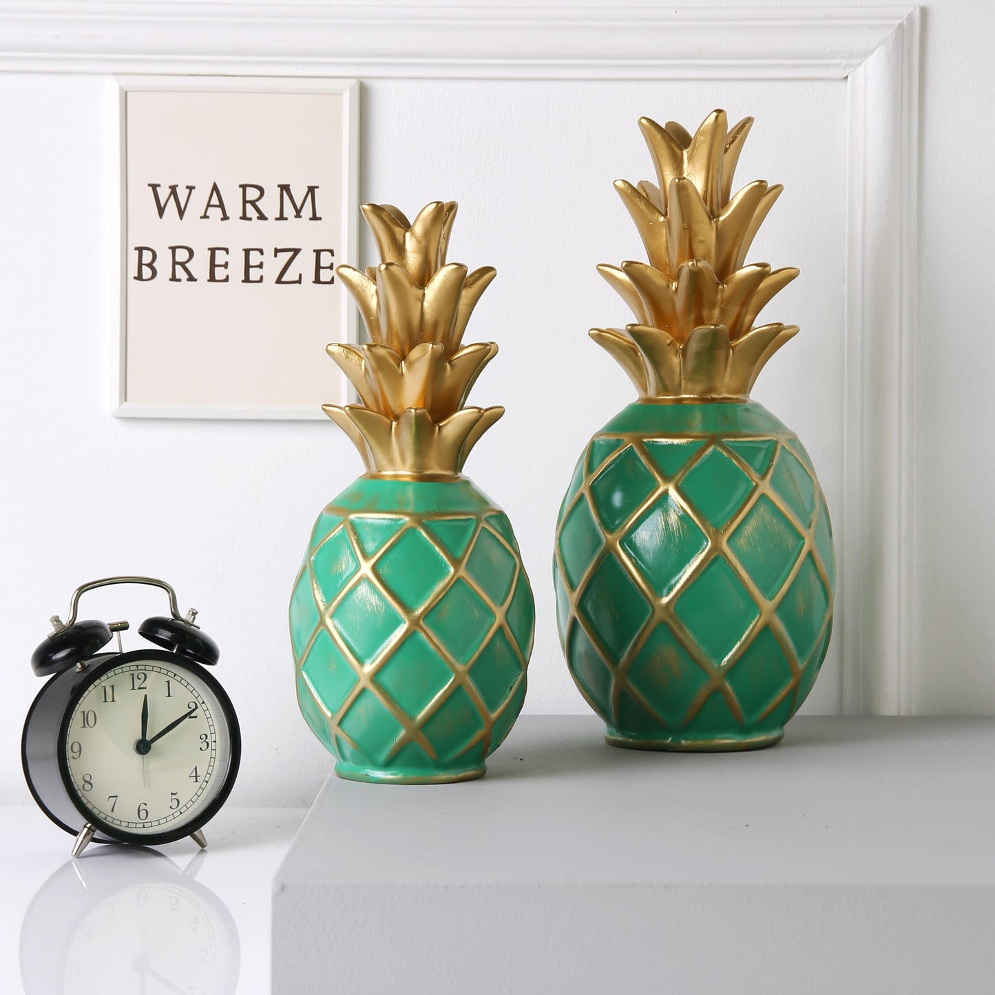 Set of two pineapple
