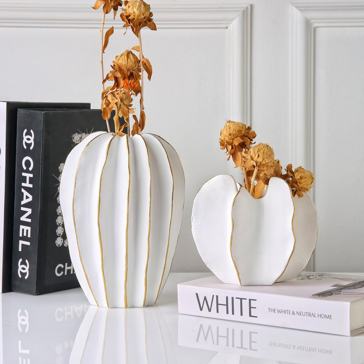 Set of abstract Vase