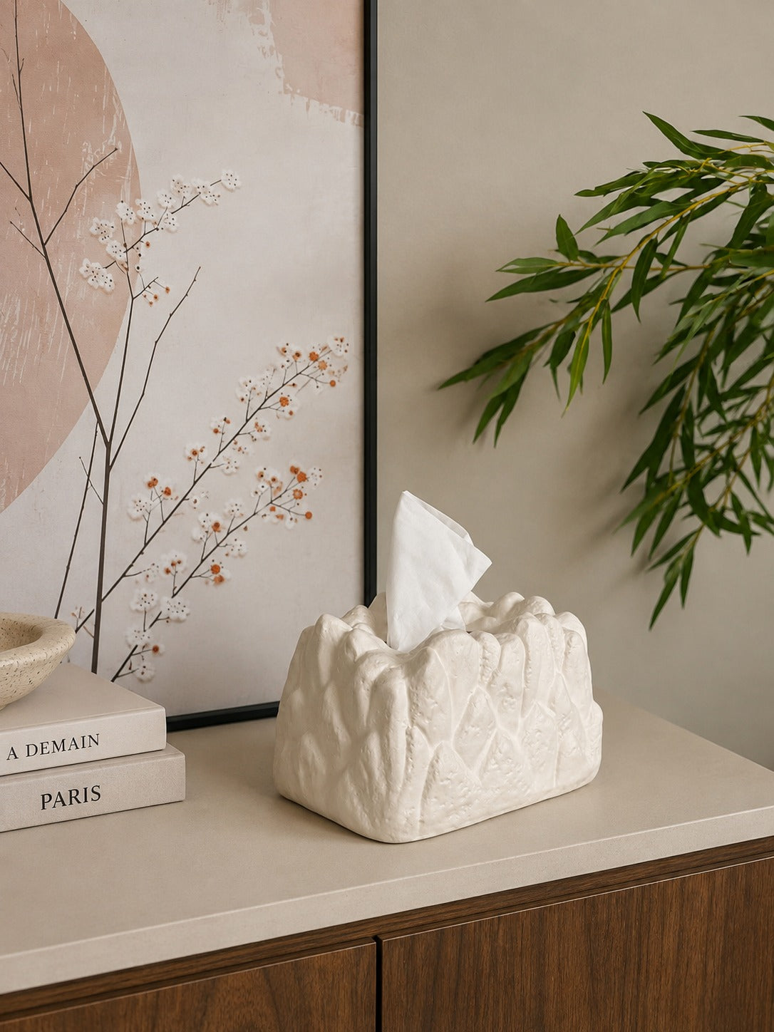 Mountain Tissue Box