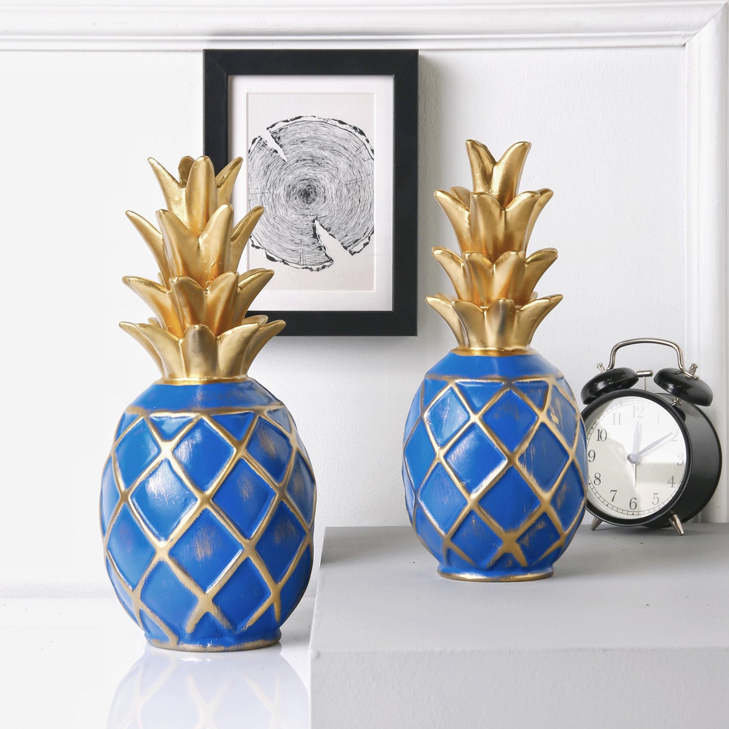 Set of two pineapple