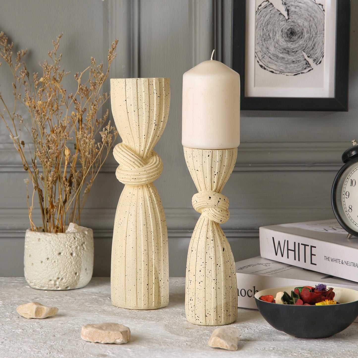 tie Candle holder