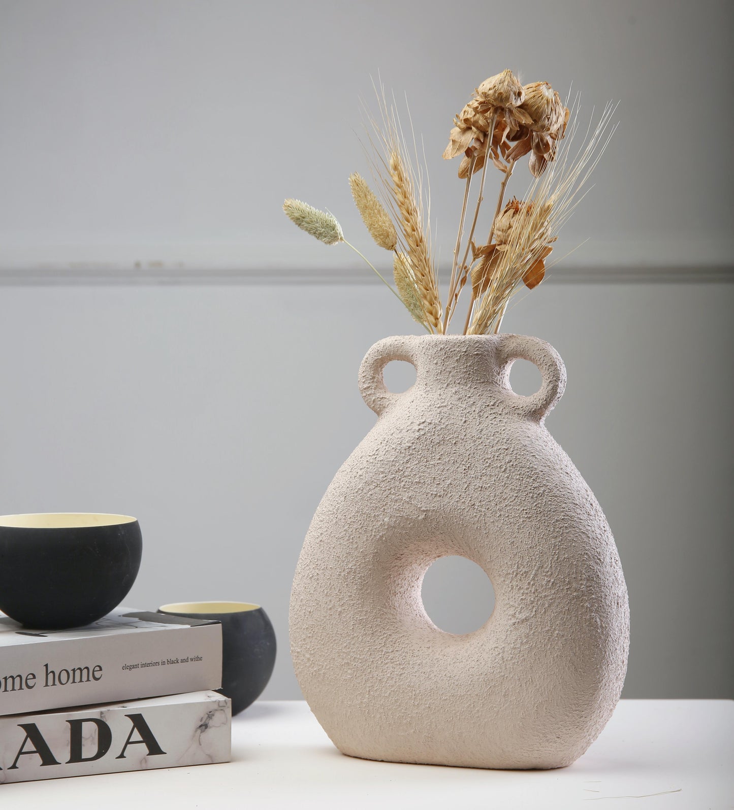 Pottery oasis vase