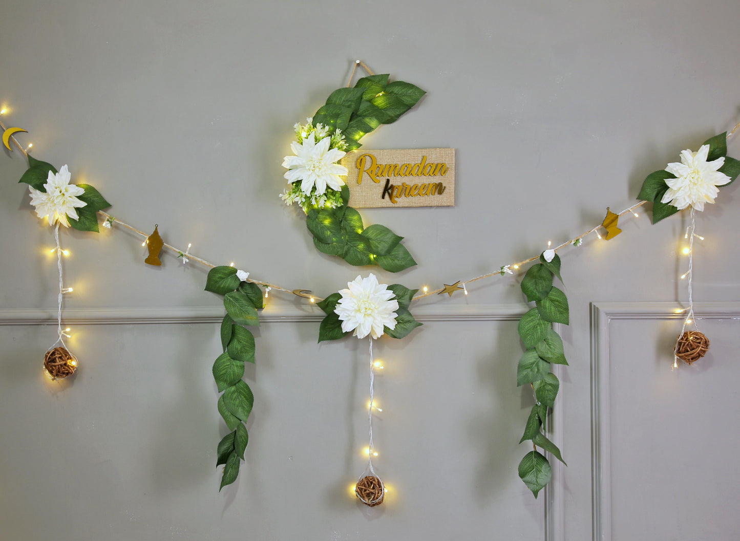 light string of Ramadan decoration (green)