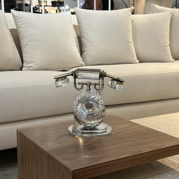 Vintage telephone crystal