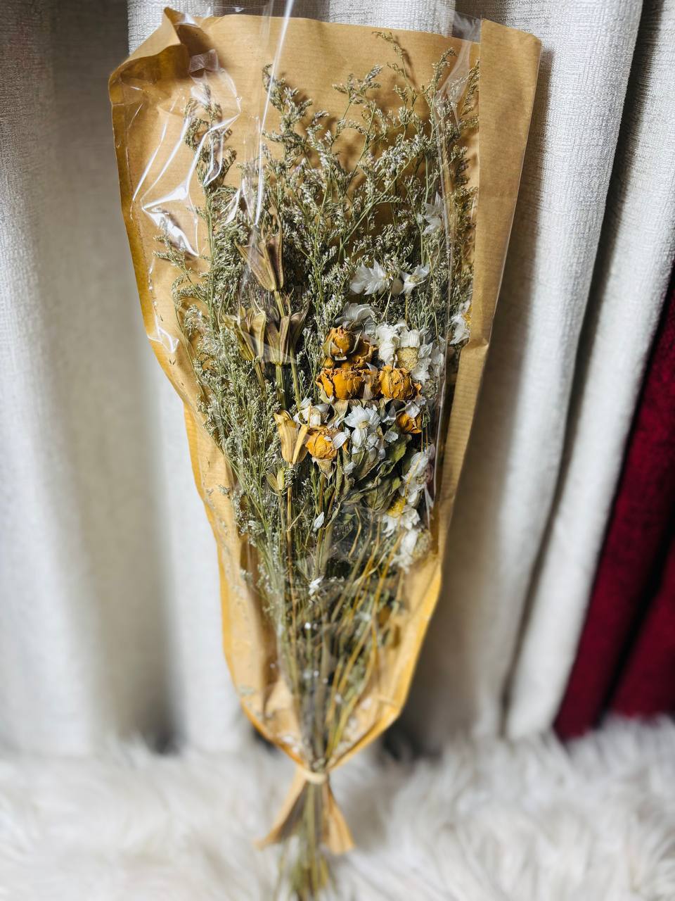 باقة زهور برية مجففة