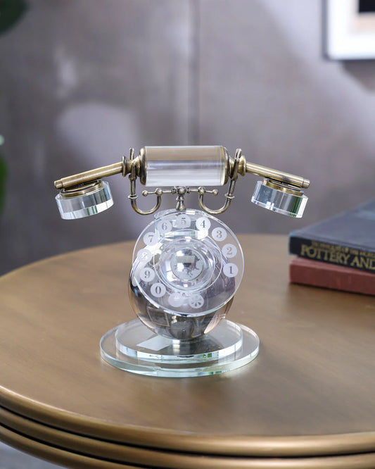 Vintage telephone crystal