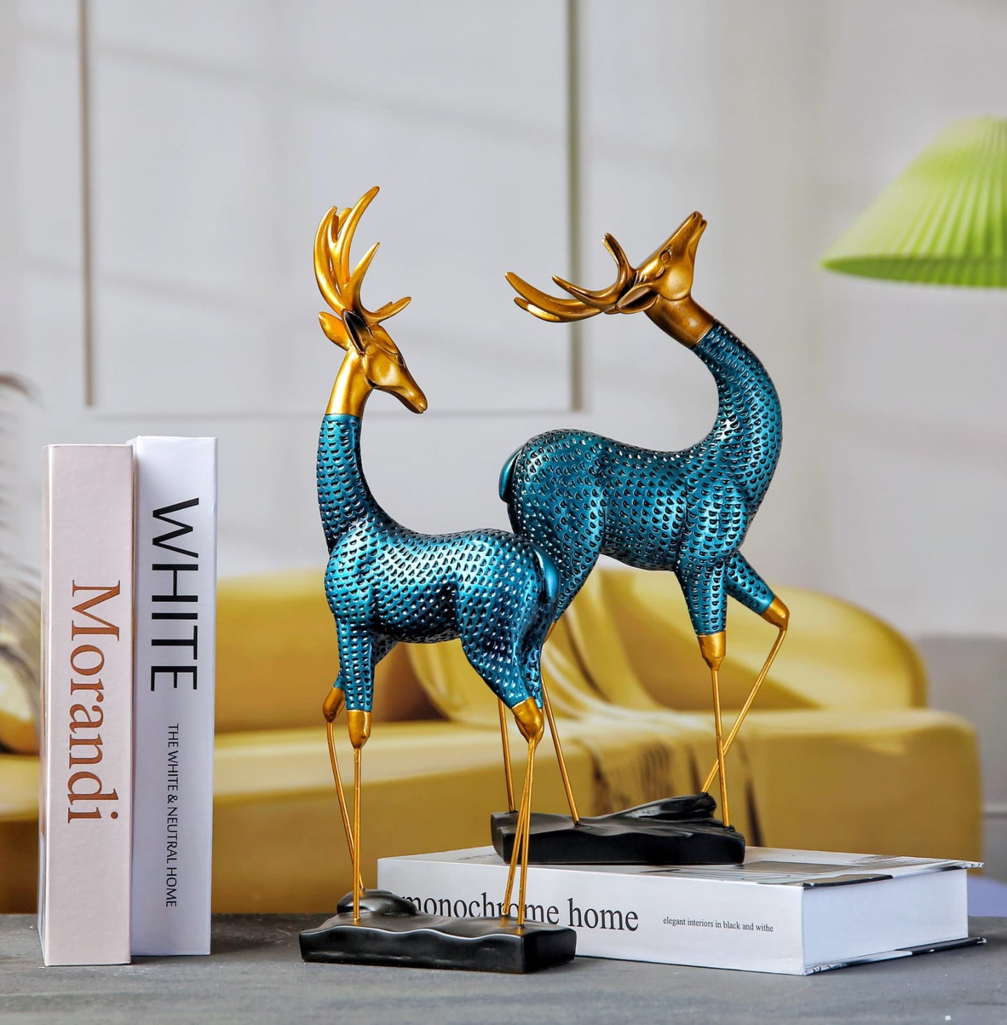 2  pieces deer set