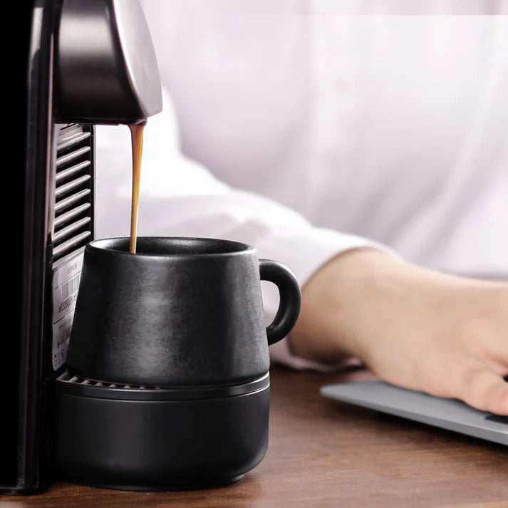 Black Coffee Cup