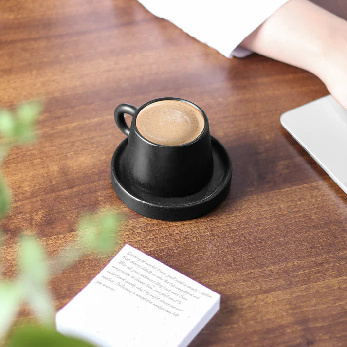 Black Coffee Cup