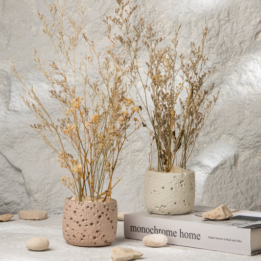Coral stone Flower Pot