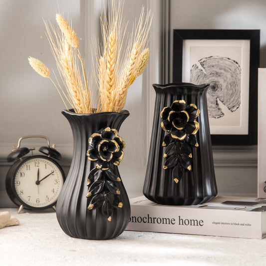 Flowery vase