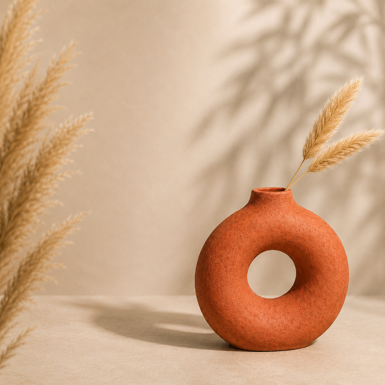 Single donut vase