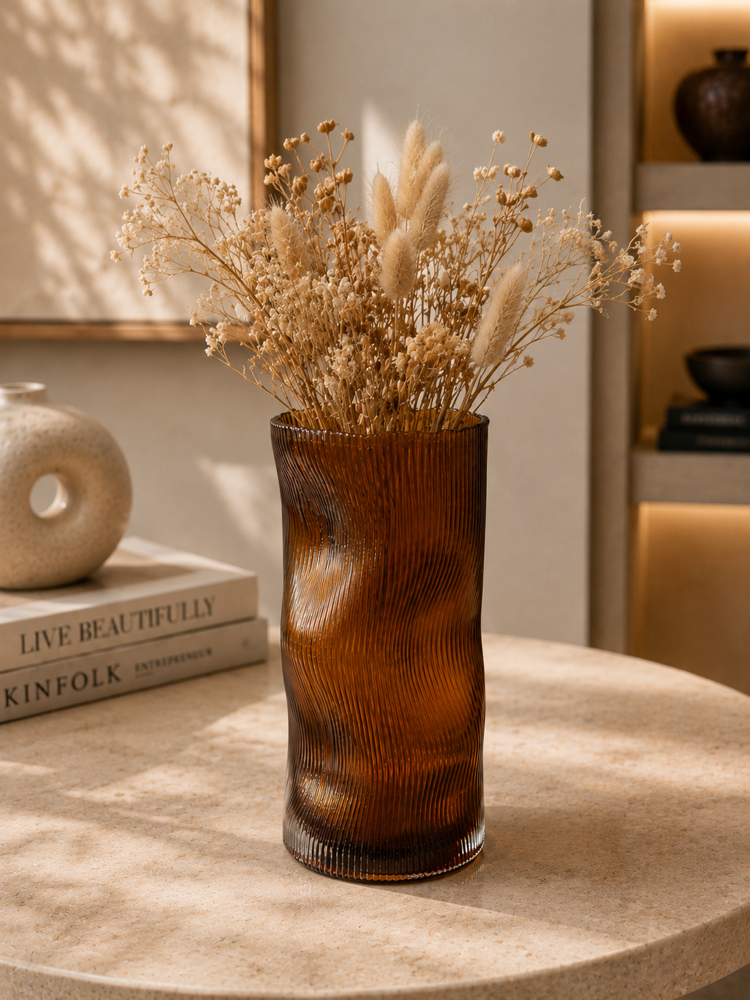 Honey Wave Vase