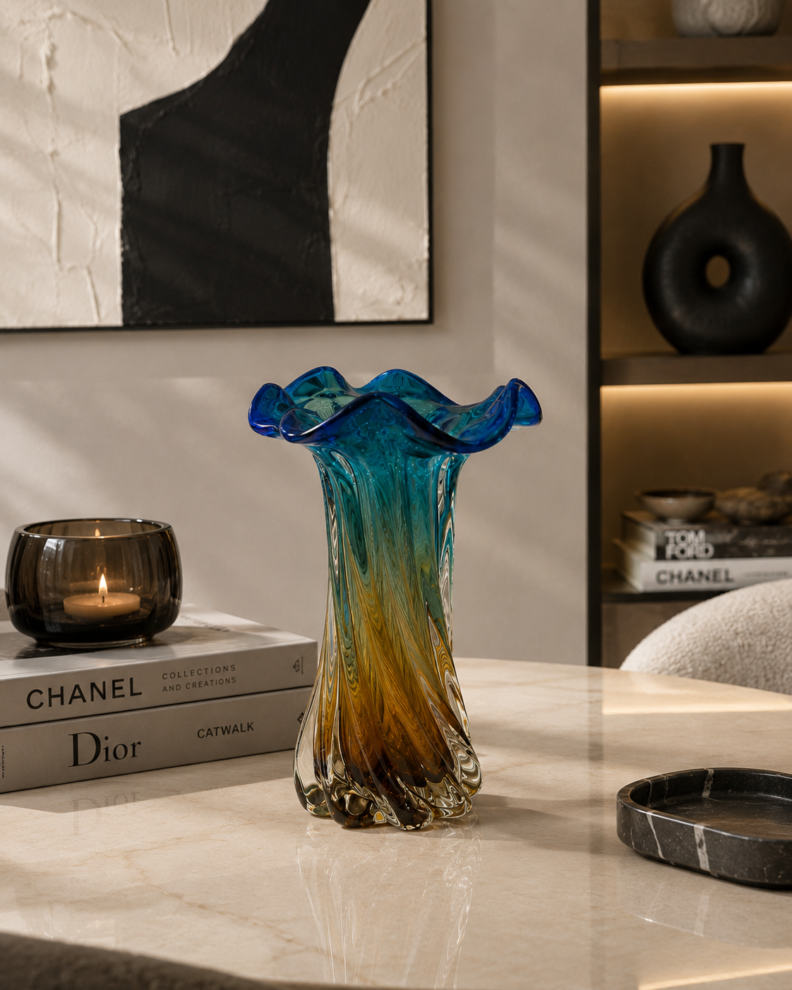 Ocean Glow vase