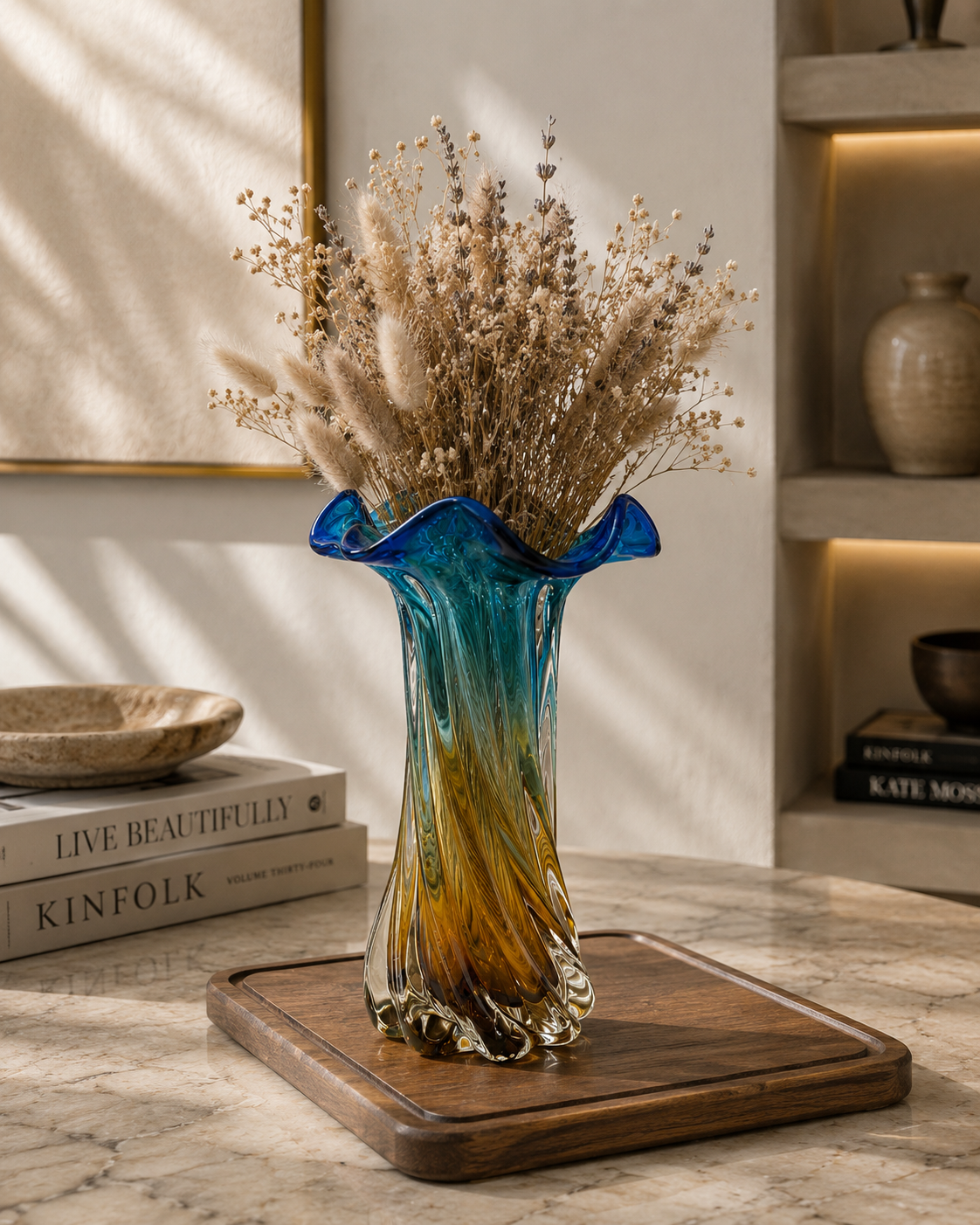 Ocean Glow vase