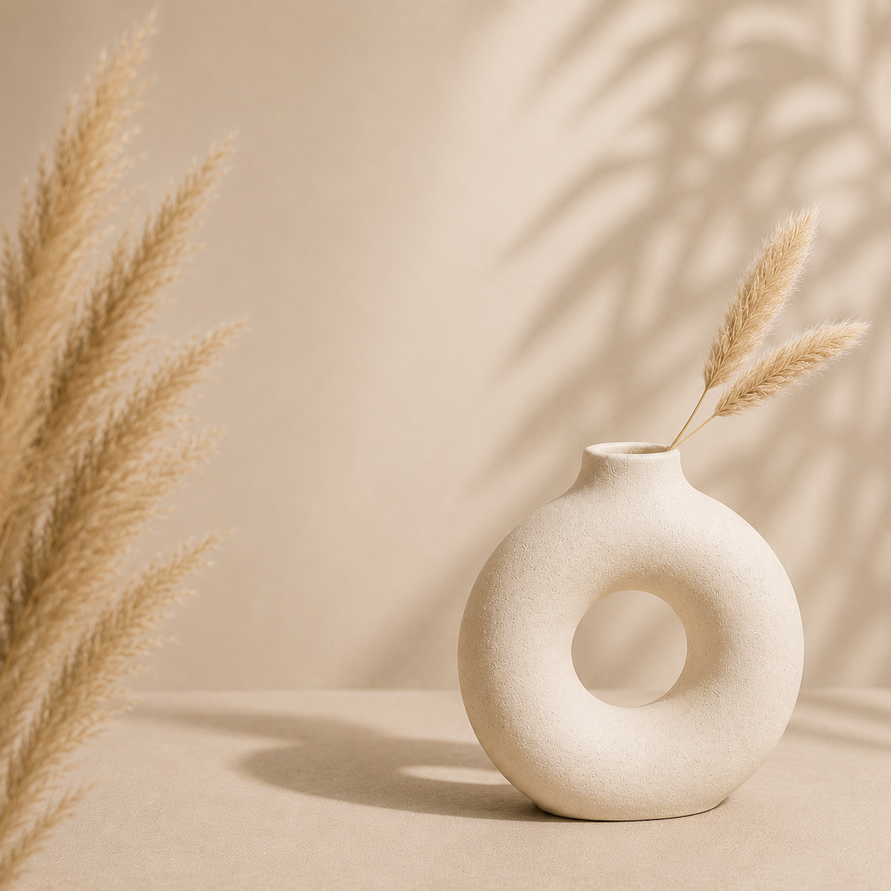 Single donut vase