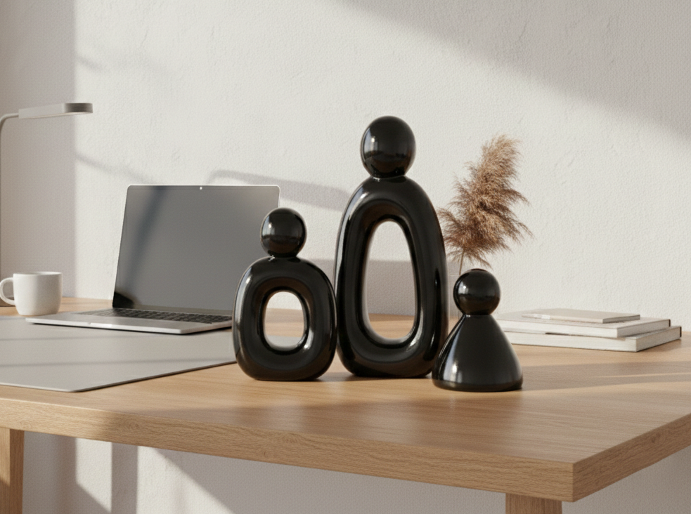 Three Family Sculpture