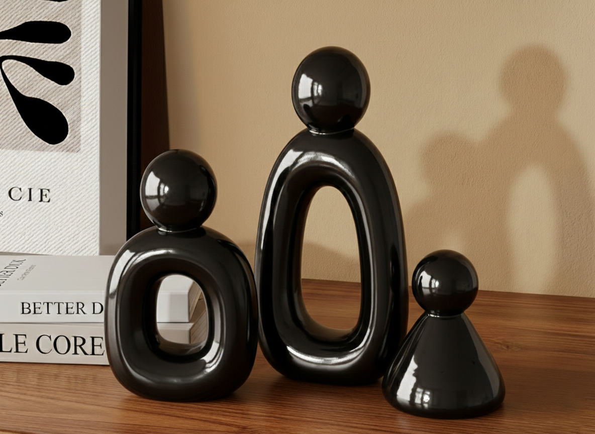 Three Family Sculpture